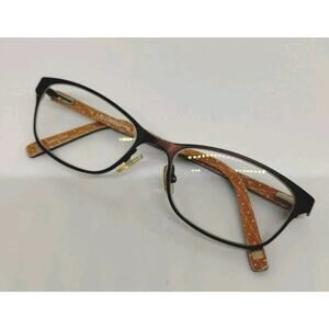 Liz Claiborne L425 0JWU Eyeglasses Frames Brown Full Rim Womens 50-16-135